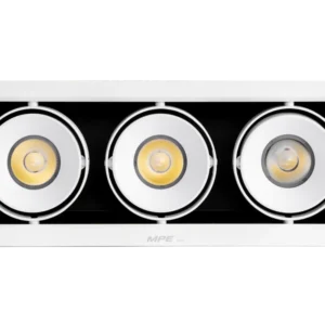 LED Downlight âm trần Chiếu điểm 3 đèn 20W ánh sáng trắng DLS-320T