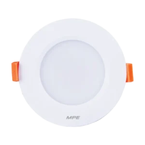 LED Downlight âm trần nhôm, viền trắng 5W ánh sáng vàng DLT-5V