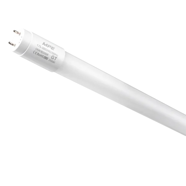 LED tube thuỷ tinh 1.2m 18W ánh sáng trắng GT-120T