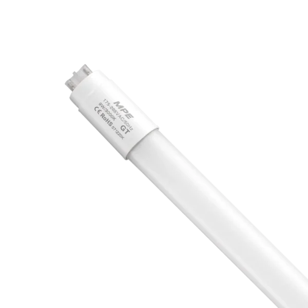 LED tube thuỷ tinh 0.6m 9W ánh sáng vàng GT-60V