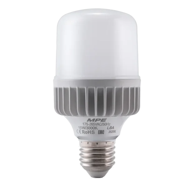 LED Bulb thân nhôm 15W ánh sáng vàng LBA-15V