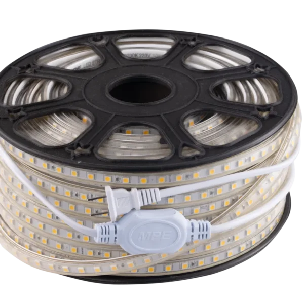 LED dây đơn AC 72LED/m công suất 7W ánh sáng vàng LS2 5050AC-V