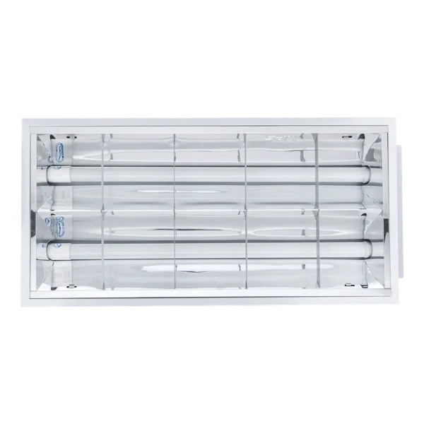 Bộ máng xương cá LED Tube thuỷ tinh 2 bóng 0.6m ánh sáng vàng MATL-210V