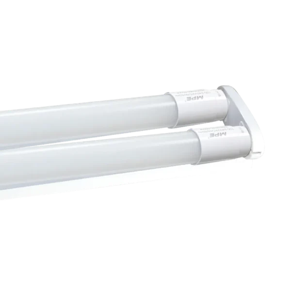 Bộ máng LED Tube thuỷ tinh 2x18W 1.2m ánh sáng vàng MGT8-220V
