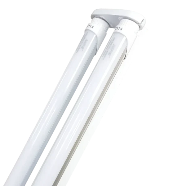Bộ máng LED Tube nhôm 2x10W 0.6m ánh sáng vàng MLT-210V
