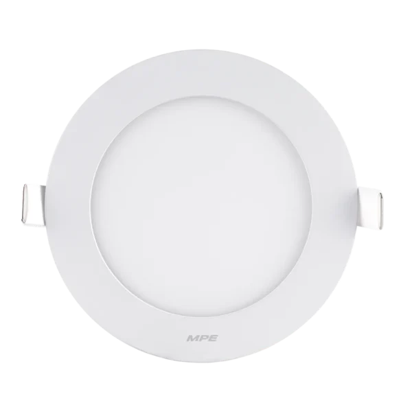 LED Panel âm trần nhôm mặt tròn 12W ánh sáng vàng RPL-12V