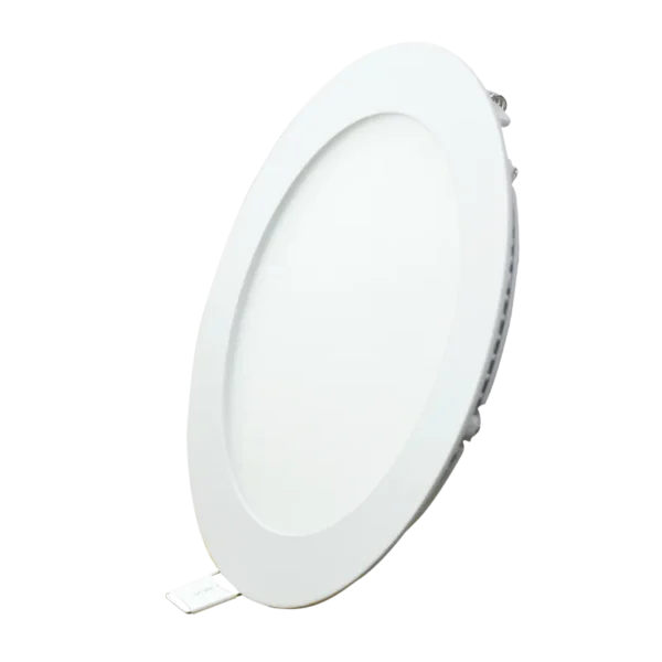 LED Panel âm trần nhôm, mặt tròn, điều chỉnh độ sáng 9W ánh sáng vàng RPL-9V/DIM