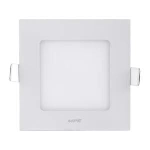 LED Panel âm trần nhôm, mặt vuông, điều chỉnh độ sáng 6W ánh sáng vàng SPL-6V/DIM