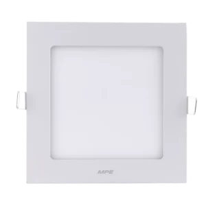 LED Panel âm trần nhôm, mặt vuông, điều chỉnh độ sáng 9W ánh sáng vàng SPL-9V/DIM