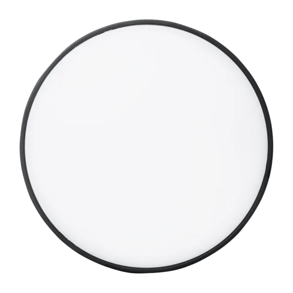 LED Downlight ốp nổi tràn viền đen, mặt tròn 24W ánh sáng vàng SRDLB-24V