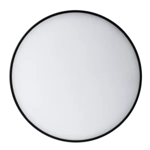 LED Downlight ốp nổi tràn viền đen, mặt tròn 32W ánh sáng vàng SRDLB-32V
