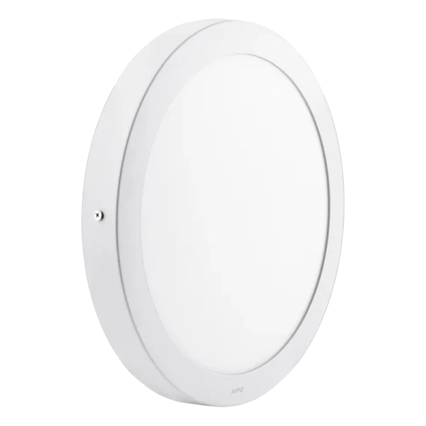 LED Panel ốp nổi nhôm, mặt tròn 24W ánh sáng vàng SRPL-24V