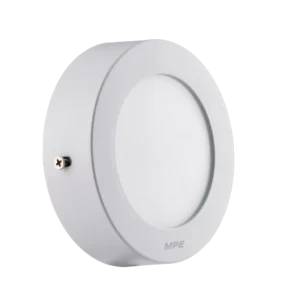 LED Panel ốp nổi nhôm, mặt tròn 6W ánh sáng vàng SRPL-6V