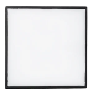 LED Downlight ốp nổi tràn viền đen, mặt vuông 16W ánh sáng trung tính SSDLB-16N