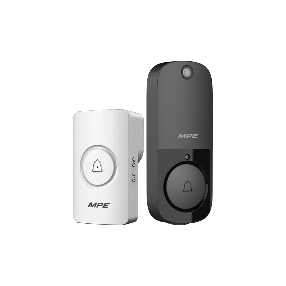 Chuông cửa không dây thông minh wifi, 38 âm tuỳ chọn, tích hợp camera chụp hình mã VDB2/SC 1 Chuông cửa không dây thông minh wifi, 38 âm tuỳ chọn, tích hợp camera chụp hình mã VDB2/SC