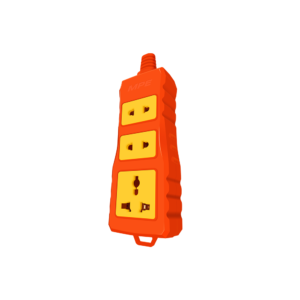 Ổ cắm di động siêu tải 1 ổ cắm đa năng 2 ổ cắm 2 chấu mã AMHP-3S