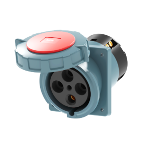 Ổ cắm loại cố định bắt trên bảng điện xéo 4 cực, 125A, IP67 mã MPN2-4442